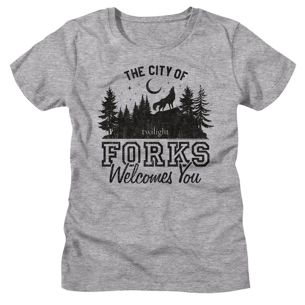 Women Exclusive TWILIGHT T-Shirt, The City of Forks