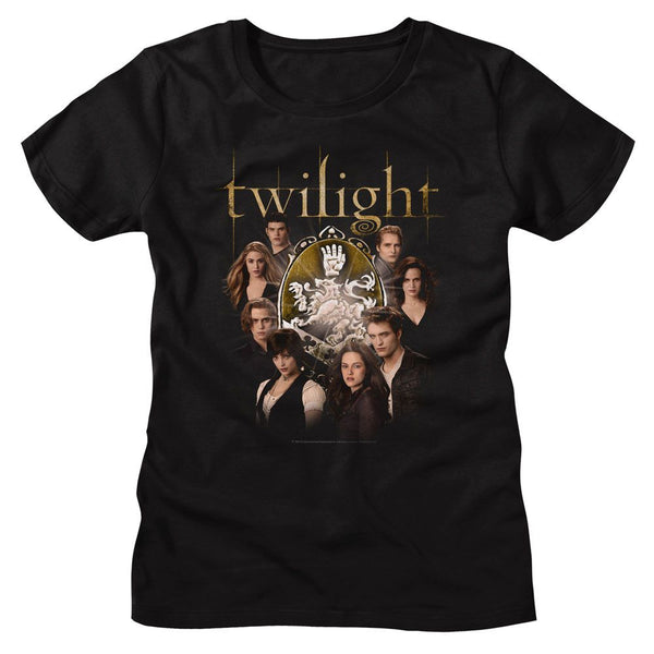 Women Exclusive TWILIGHT T-Shirt, Cullen Family With Crest