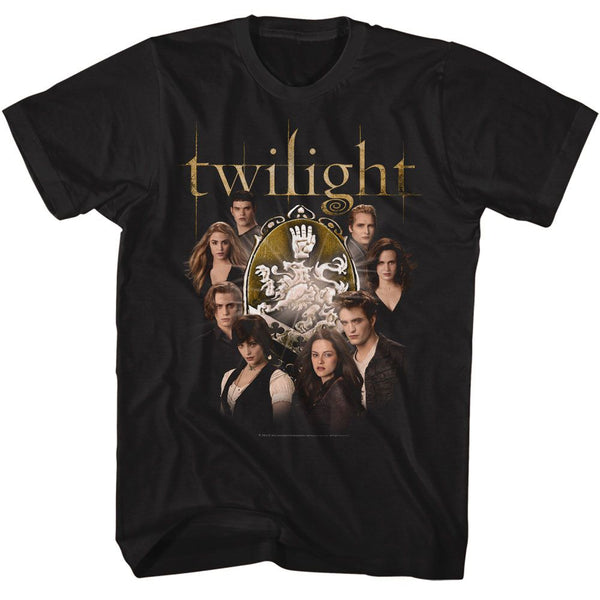 TWILIGHT Eye-Catching T-Shirt, Cullen Family With Crest