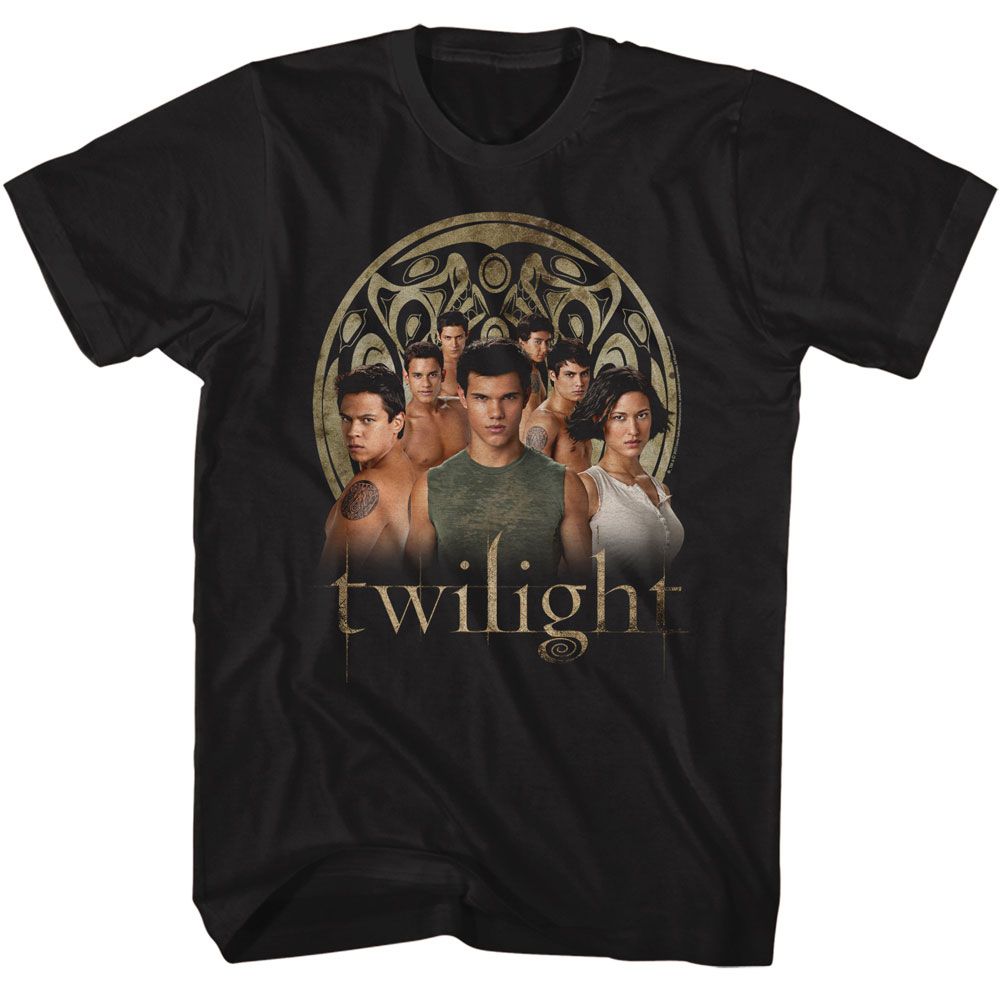 TWILIGHT Eye-Catching T-Shirt, Wolf Pack Group Photo