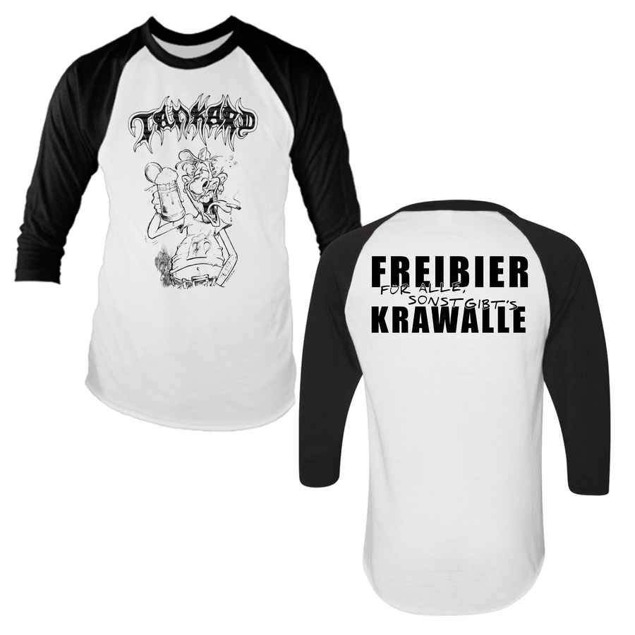 TANKARD Powerful Raglan, Freibier