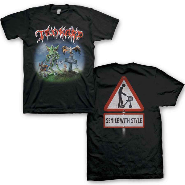 TANKARD Powerful T-Shirt, One Foot In The Grave