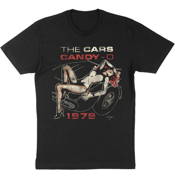 THE CARS Spectacular T-Shirt, Candy-O 1979