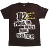 U2  Attractive T-Shirt, I+E Paris Event 2015