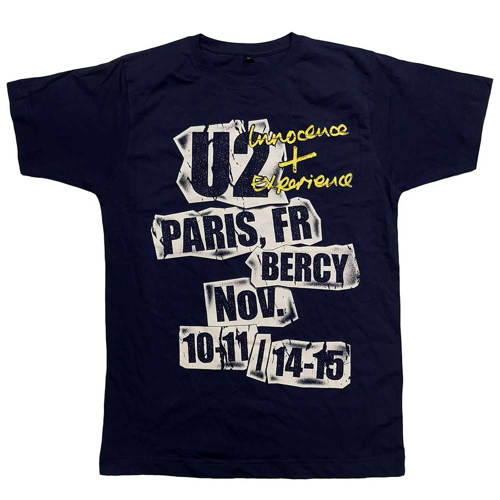 U2 Attractive T-Shirt, I+E Paris Event 2018