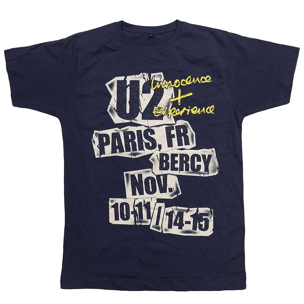 U2 Attractive T-Shirt, I+E Paris Event 2015