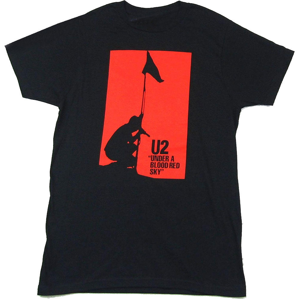 U2 Attractive T-Shirt, Blood Red Sky