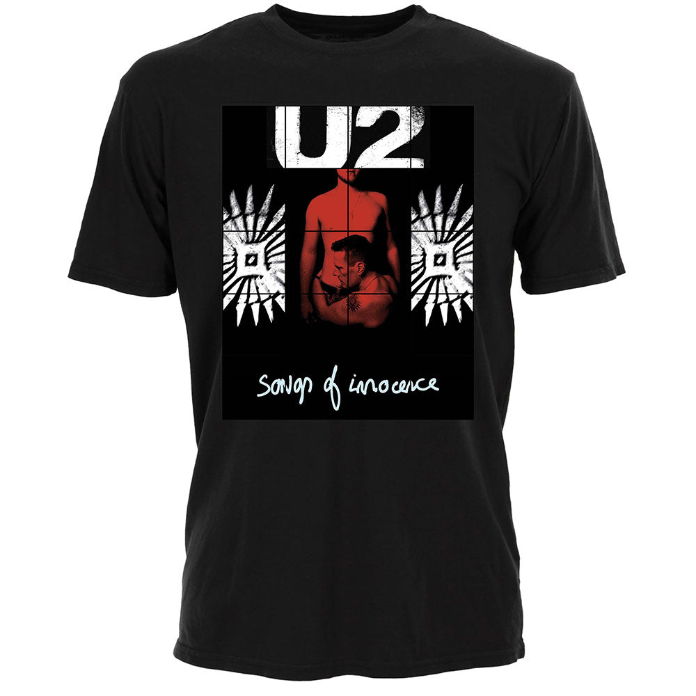 U2 Attractive T-Shirt, Songs Of Innocence Red Shade