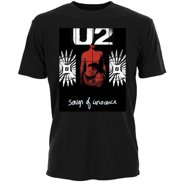 U2  Attractive T-Shirt, Songs Of Innocence Red Shade