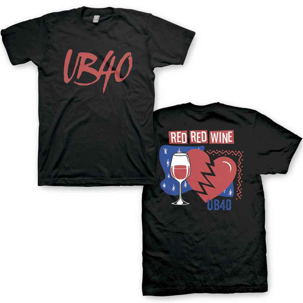 UB40 Powerful T-Shirt, Red Red Wine