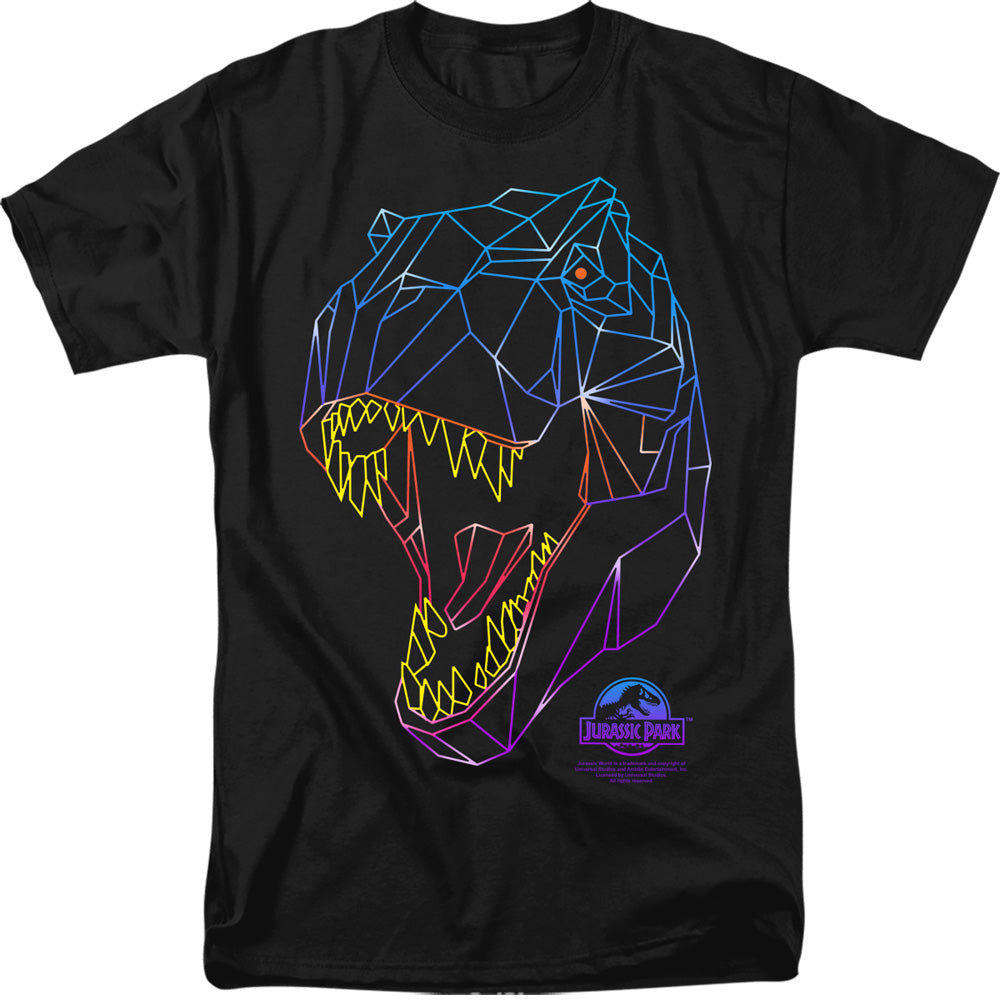 JURASSIC PARK Famous T-Shirt, Neon T-Rex