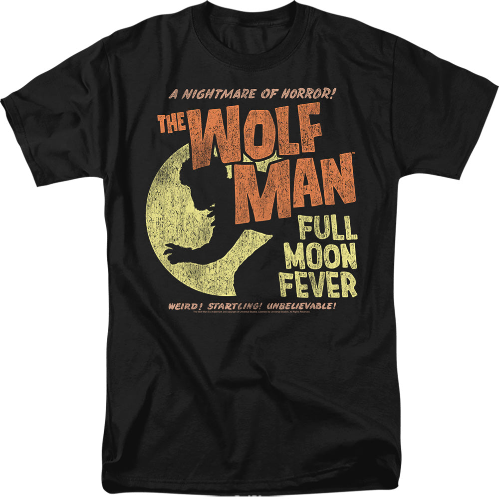 UNIVERSAL MONSTERS Terrific T-Shirt, Full Moon Fever