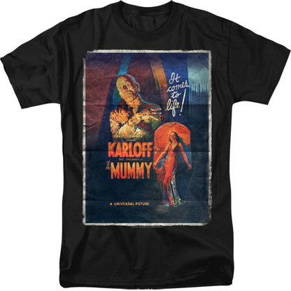 UNIVERSAL MONSTERS Terrific T-Shirt, Mummy One Sheet