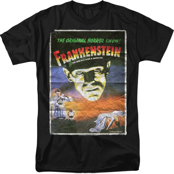UNIVERSAL MONSTERS Terrific T-Shirt, Frankenstein One Sheet