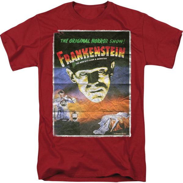 UNIVERSAL MONSTERS Terrific T-Shirt, Frankenstein One Sheet