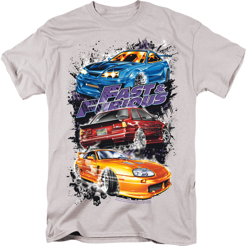 FAST AND THE FURIOUS Famous T-Shirt, Smokin Street Cars