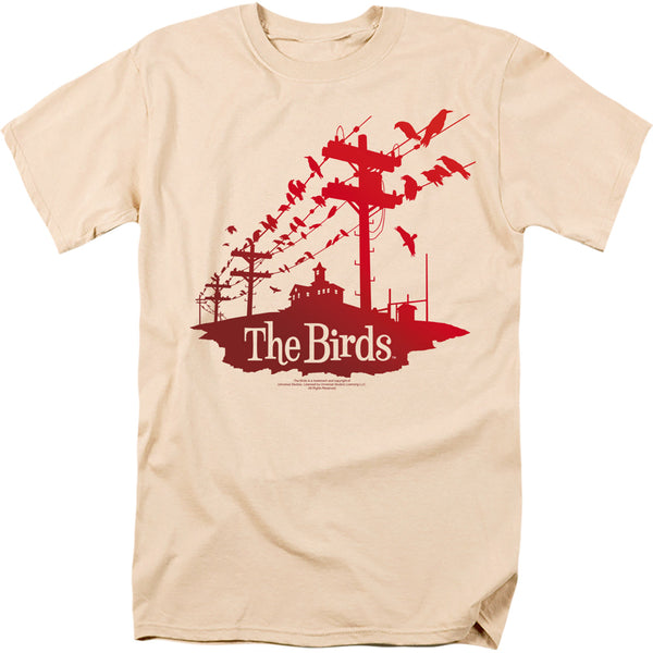 THE BIRDS Terrific T-Shirt, On A Wire