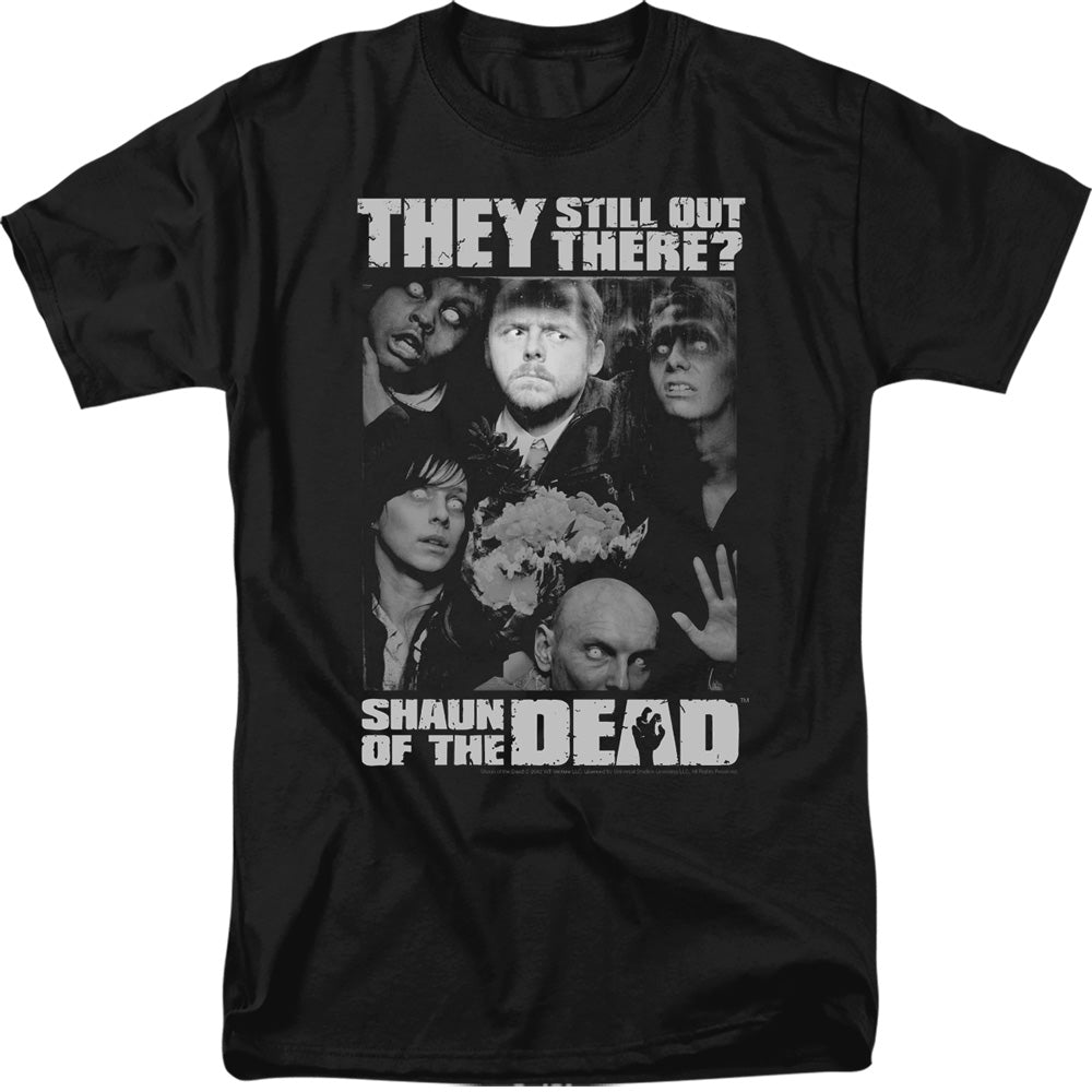 SHAUN OF THE DEAD Terrific T-Shirt, Still Out There