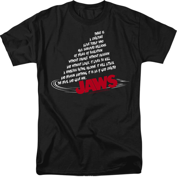 JAWS Impressive T-Shirt, Dorsal Text