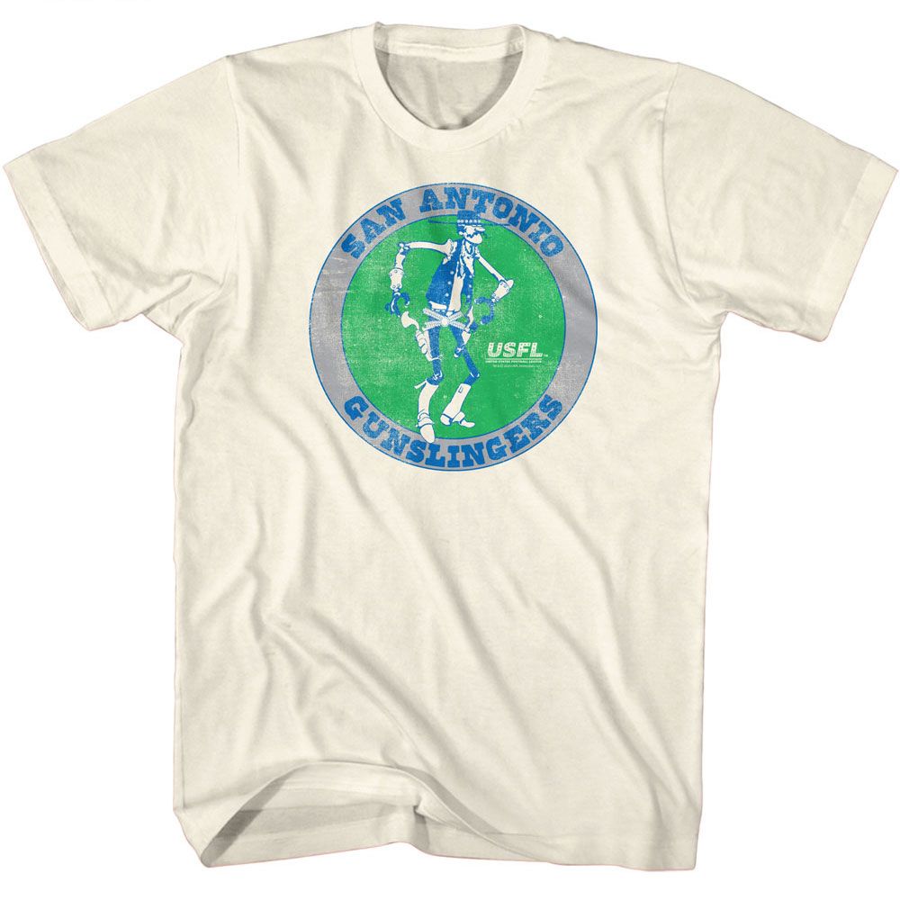 USFL Famous T-Shirt, Gunslingers