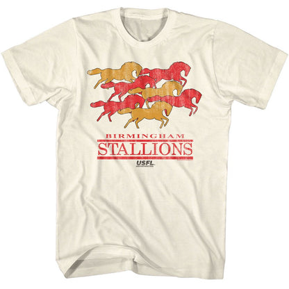 USFL Famous T-Shirt, Wild Stallions