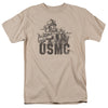 Exclusive US MARINE CORPS T-Shirt, Statue