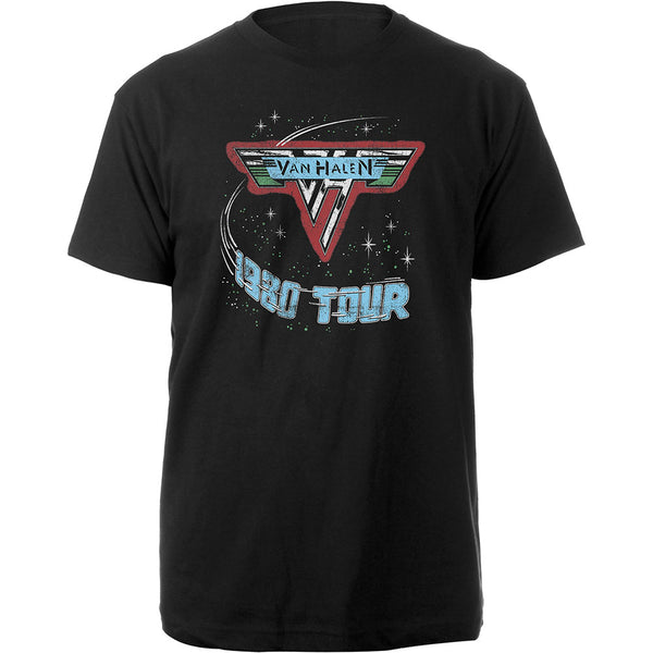 VAN HALEN Attractive T-Shirt, 1980 Tour
