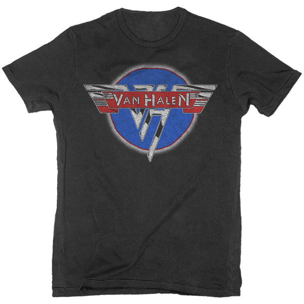 VAN HALEN Attractive T-Shirt, Chrome Logo