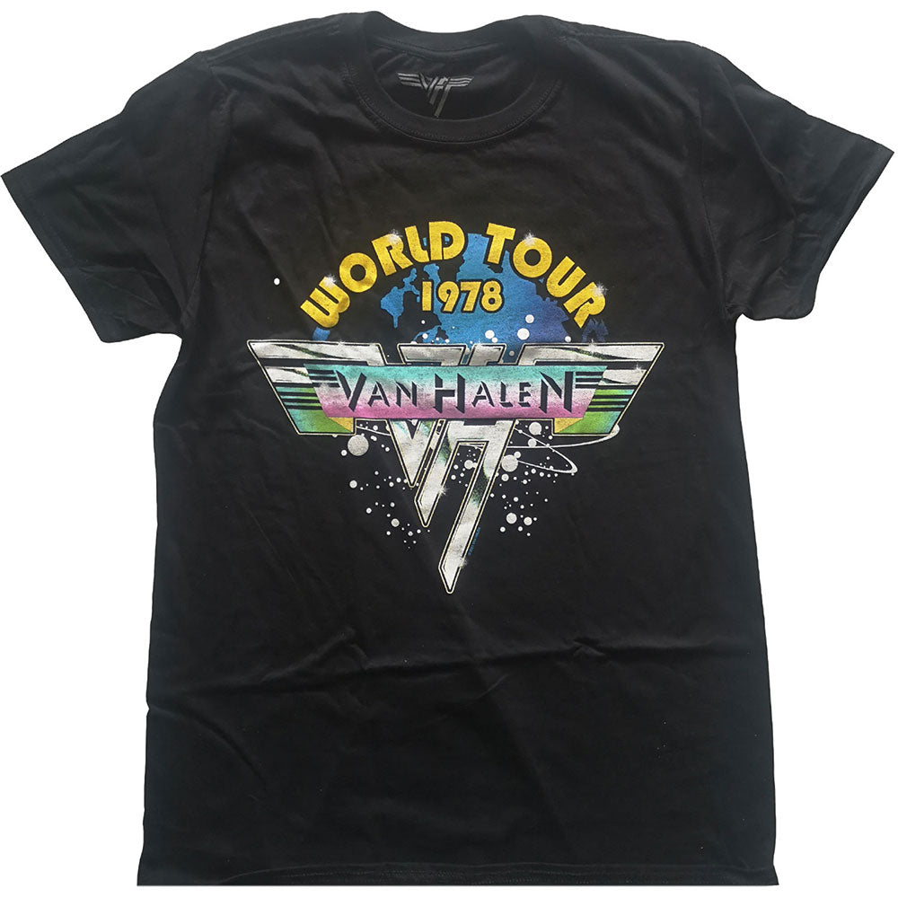 VAN HALEN Attractive T-Shirt, World Tour 78