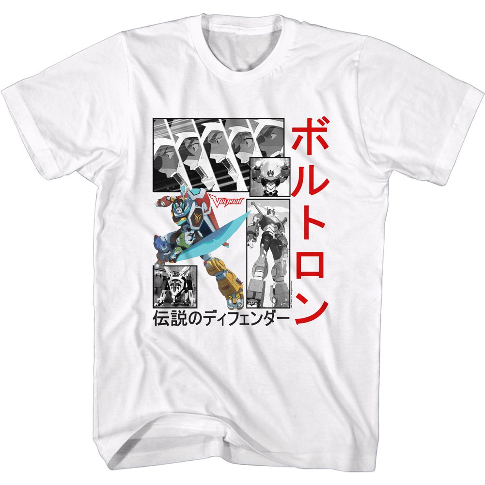 VOLTRON Famous T-Shirt, Squares &amp; Japanese