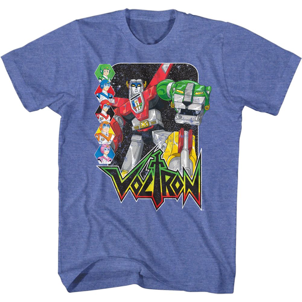 VOLTRON Famous T-Shirt, Voltron &amp; Pilots