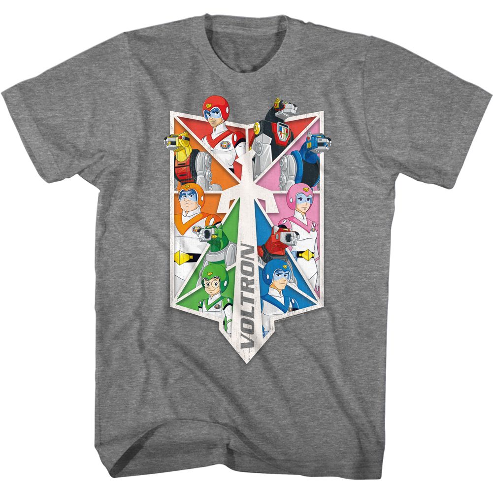 VOLTRON Famous T-Shirt, Sword Pilots And Lions