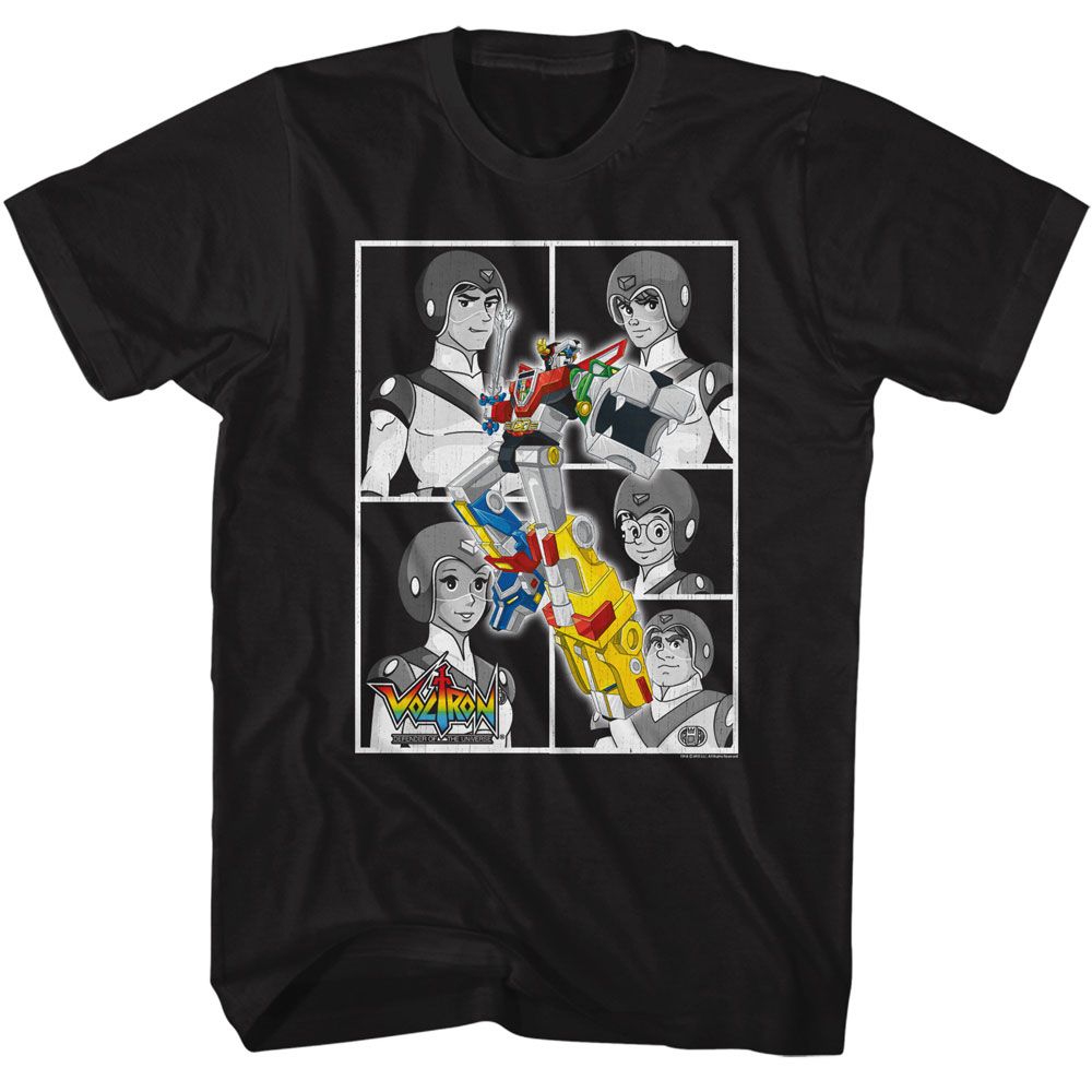 VOLTRON Eye-Catching T-Shirt, Bw Boxes