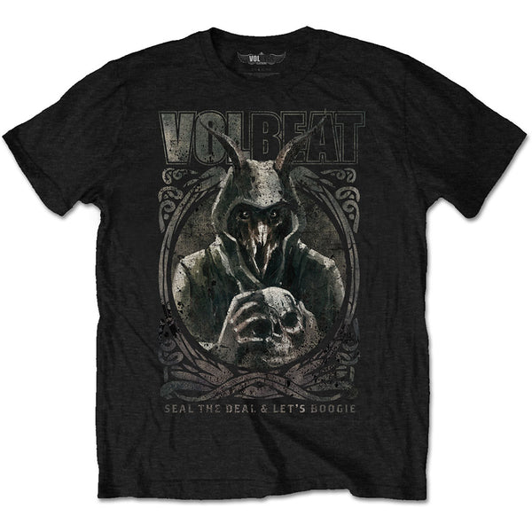VOLBEAT Attractive T-Shirt, Goat With Skull