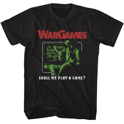 WARGAMES Eye-Catching T-Shirt, Play A Game