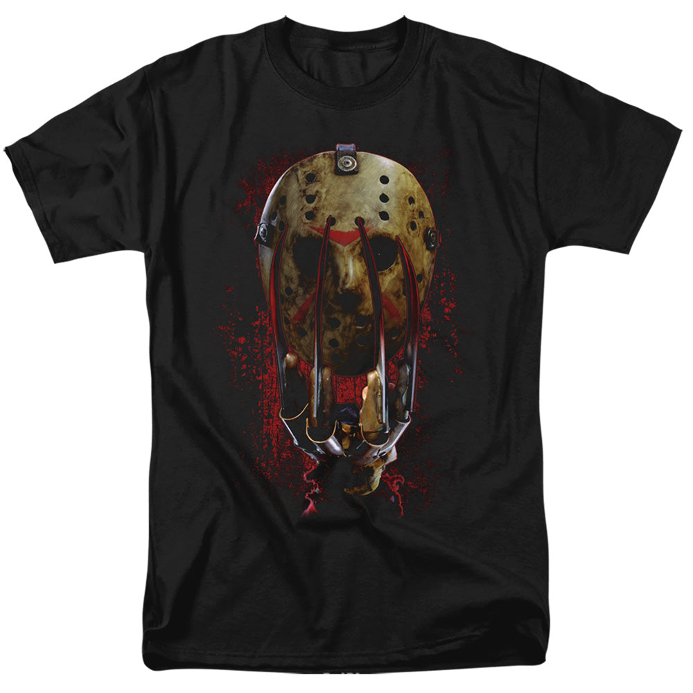 FREDDY VS JASON Terrific T-Shirt, Mask And Claws