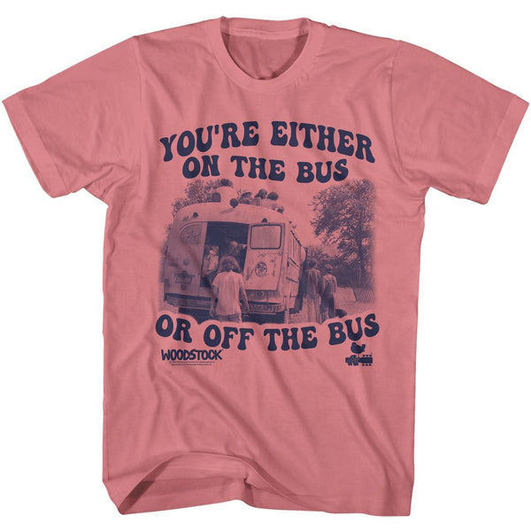 WOODSTOCK Eye-Catching T-Shirt, On or Off the Buss