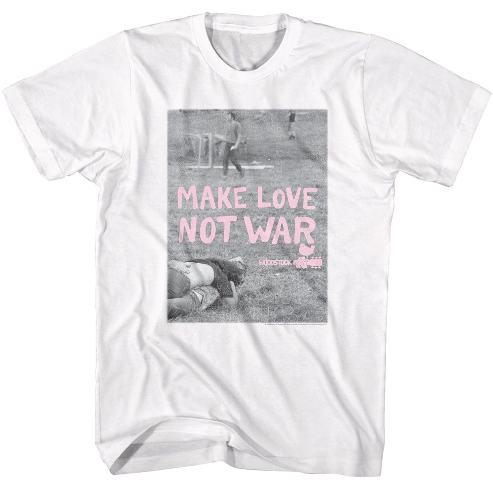 WOODSTOCK Eye-Catching T-Shirt, Make Love Not War