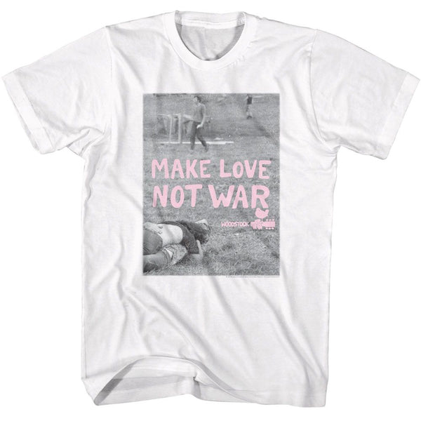 WOODSTOCK Eye-Catching T-Shirt, Make Love Not War