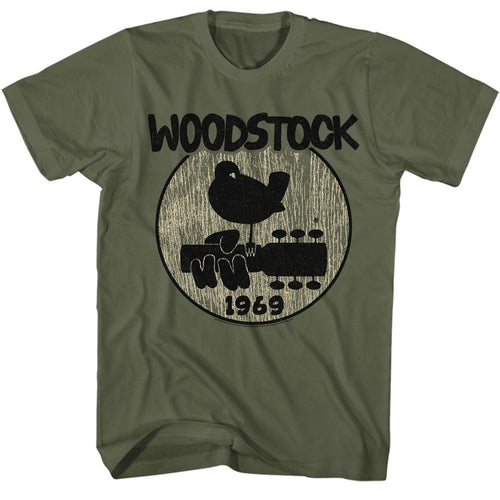 Woodstock Music Festival Poster Men's Long Sleeve T-shirt