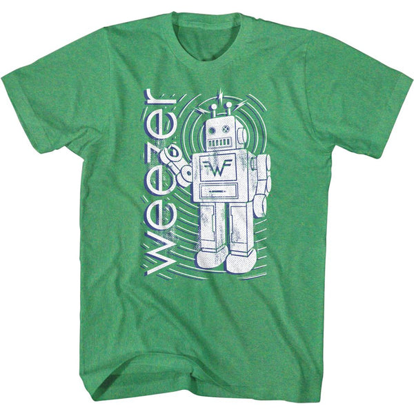 WEEZER Eye-Catching T-Shirt, Robot