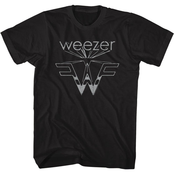 WEEZER Eye-Catching T-Shirt, Flying Logo