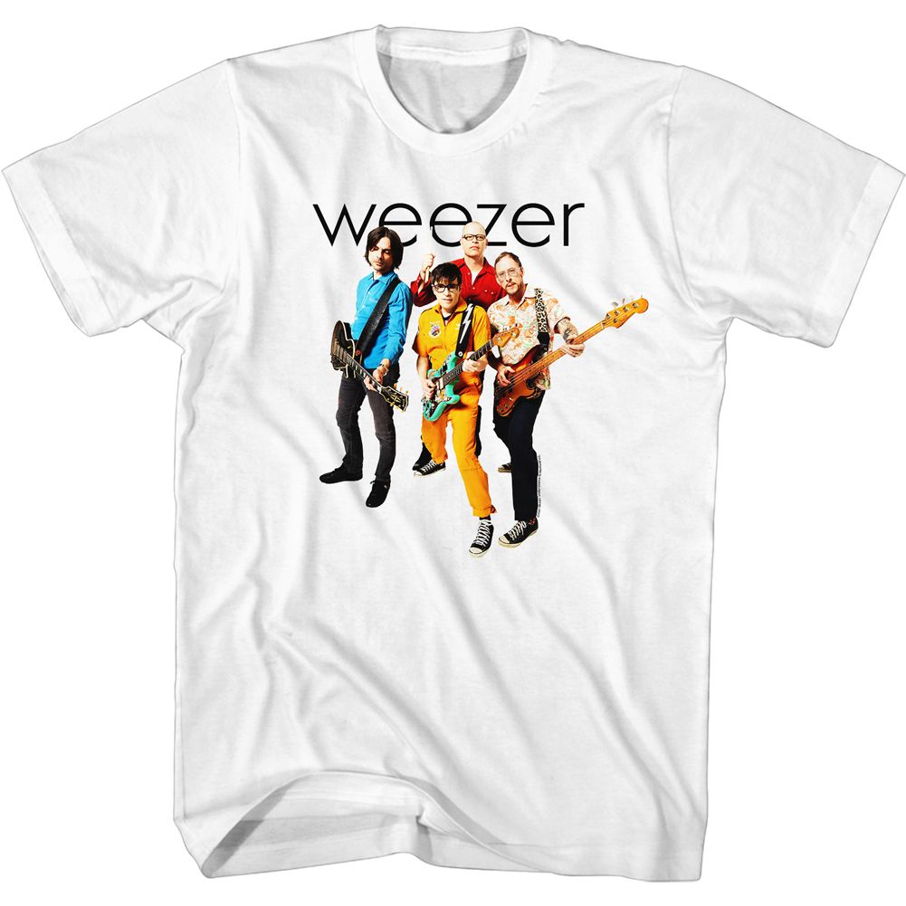 WEEZER Eye-Catching T-Shirt, The Band