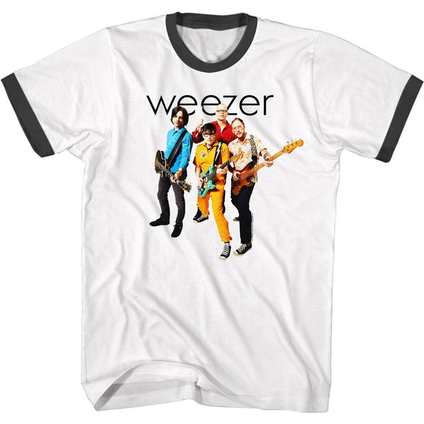 WEEZER Ringer T-Shirt, The Band