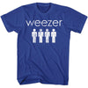 WEEZER Eye-Catching T-Shirt, 4 Dudes