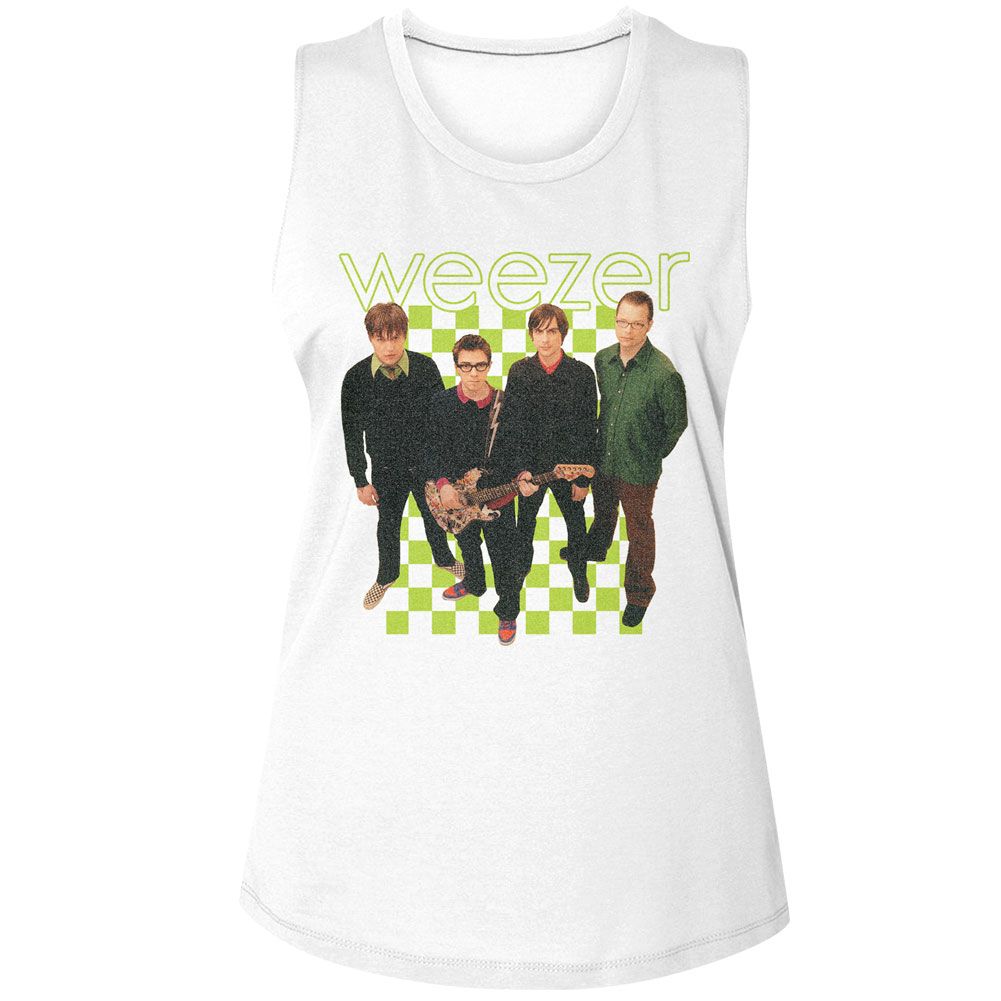 WEEZER Tank Top, Weezer 2001 Lineup Tee