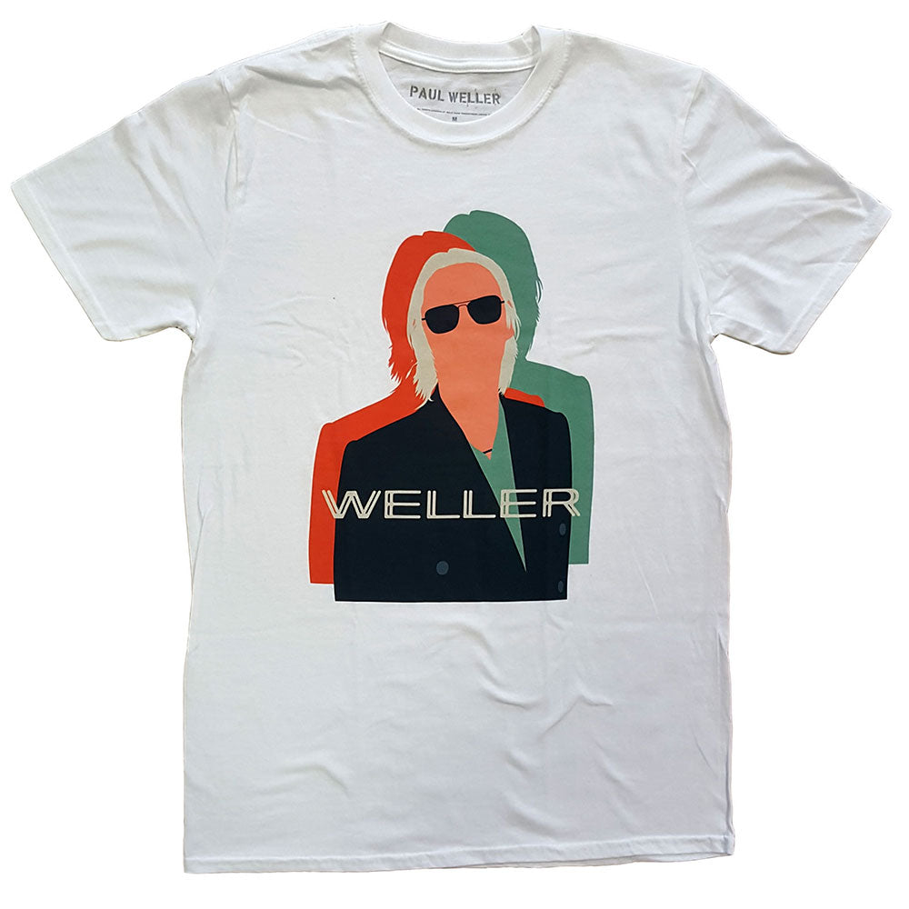 PAUL WELLER Attractive T-Shirt, Illustration Offset