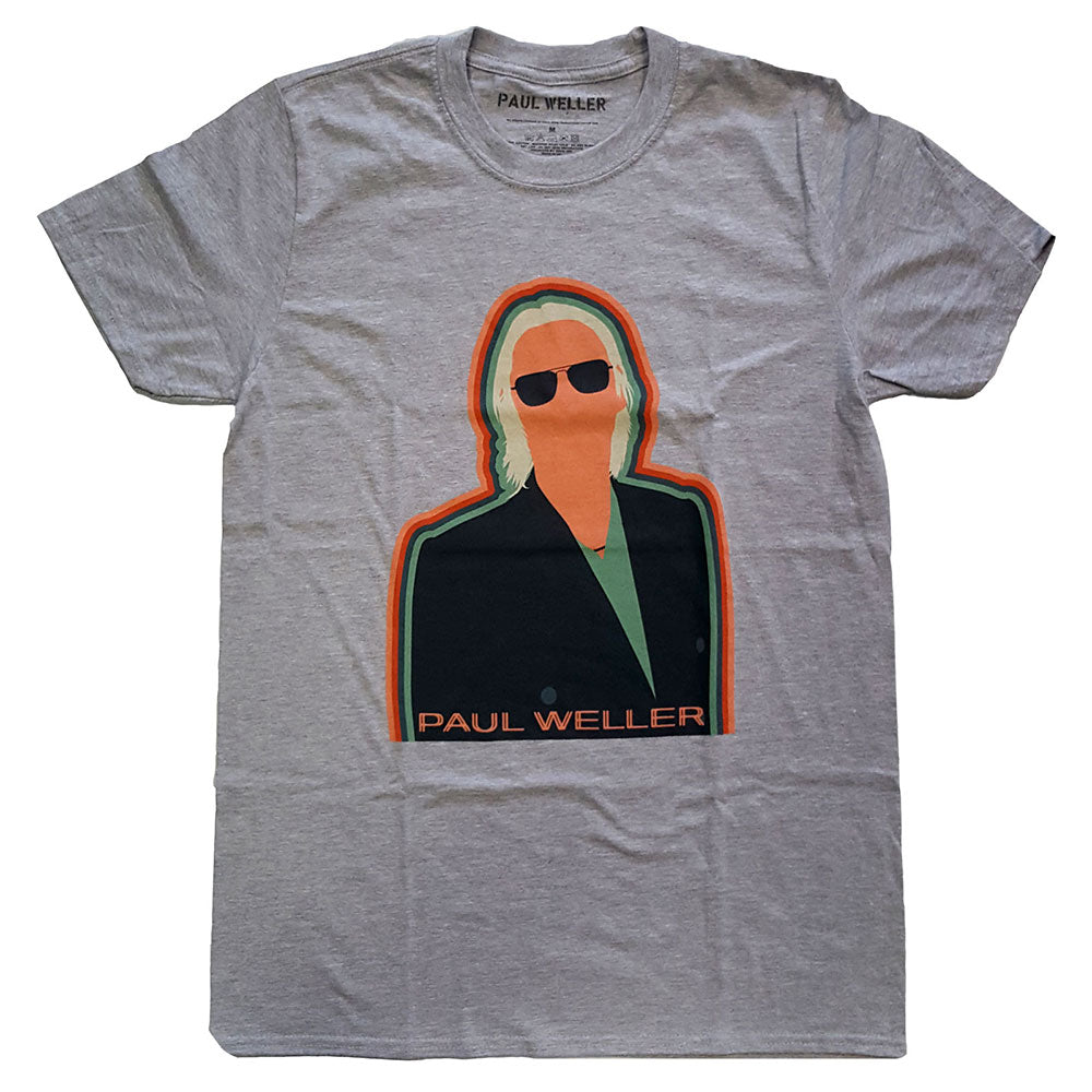 PAUL WELLER Attractive T-Shirt, Illustration Key Lines