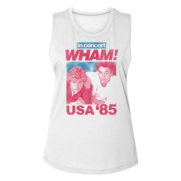 Women Exclusive WHAM! Eye-Catching Muscle Tank, USA 85