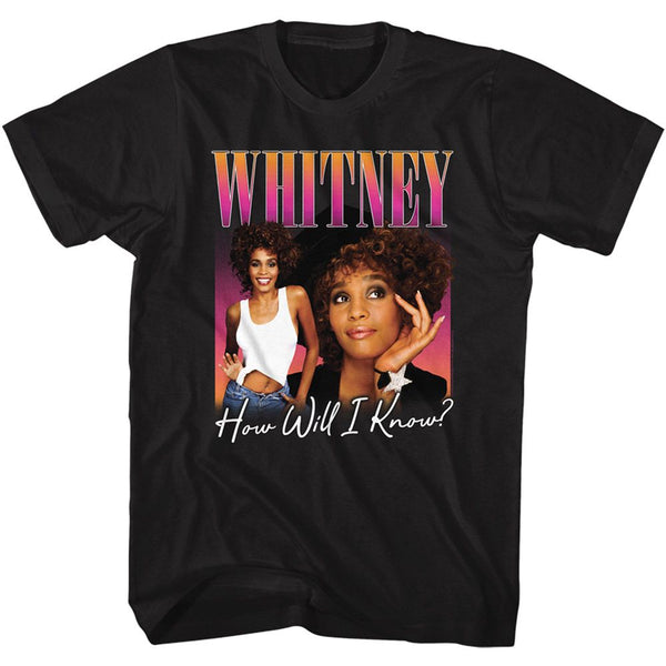 WHITNEY HOUSTON Eye-Catching T-Shirt, How Will I
